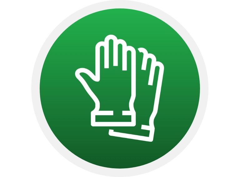 ikona rękawiczek